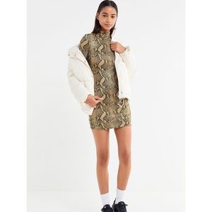 Snake skin dress